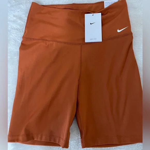 Brown Nike Women’s Biker Shorts - Picture 1 of 3